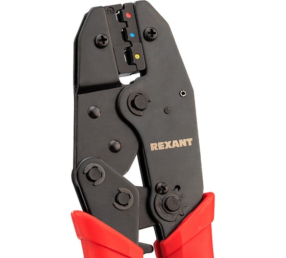 Кримпер REXANT HT-301 W для обжима изолированных клемм 0.5-6.0 кв.мм 12-3021