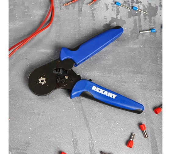 Кримпер REXANT HT-866 для обжима штыревых наконечников 0.08-6.0кв.мм 12-3205