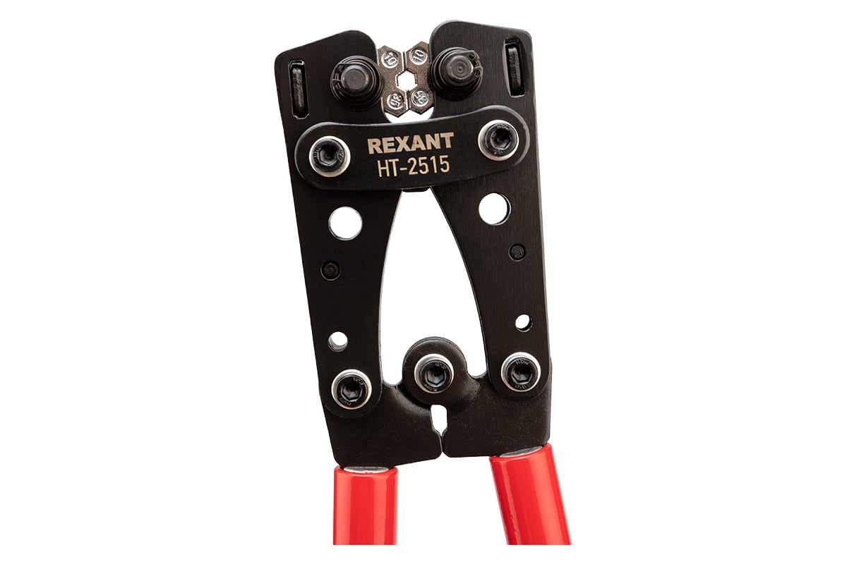 Кримпер REXANT HT-2515 для обжима силовых наконечников и гильз 6, 10 ...