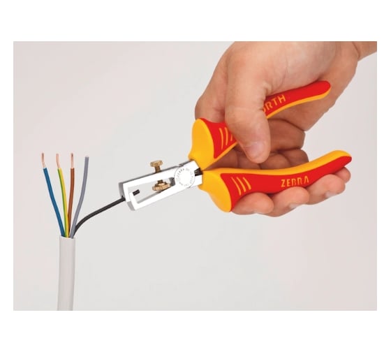 Клещи для снятия изоляции WURTH ZEBRA VDE-160 мм 071401 570