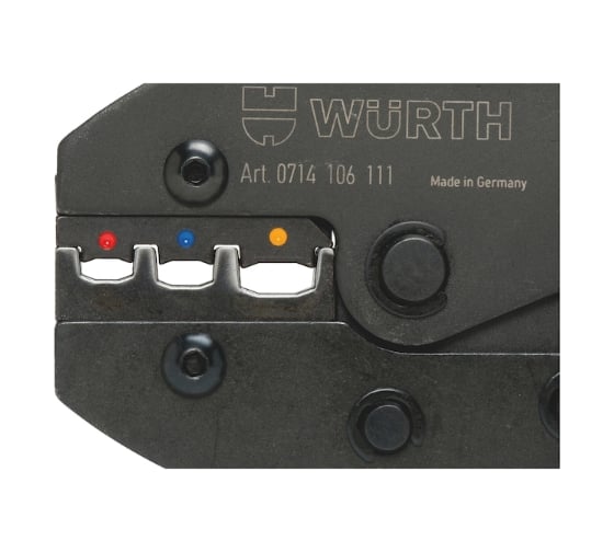 Обжимные клещи WURTH ISOL 0.5-6 мм 0714106111961  1