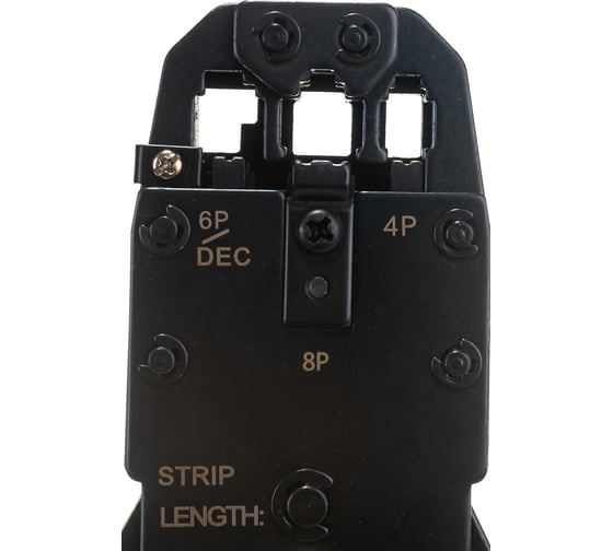 Обжимные клещи Telecom HT-200R/2008R RJ-45, RJ-11, RJ-12 (UTP), 4P/6P/8P, LD110 HT-200R/2008R