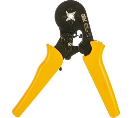 Клещи для обжима IEK КО-04Е 0.5-6.0кв.мм квадрат TKL10-D4