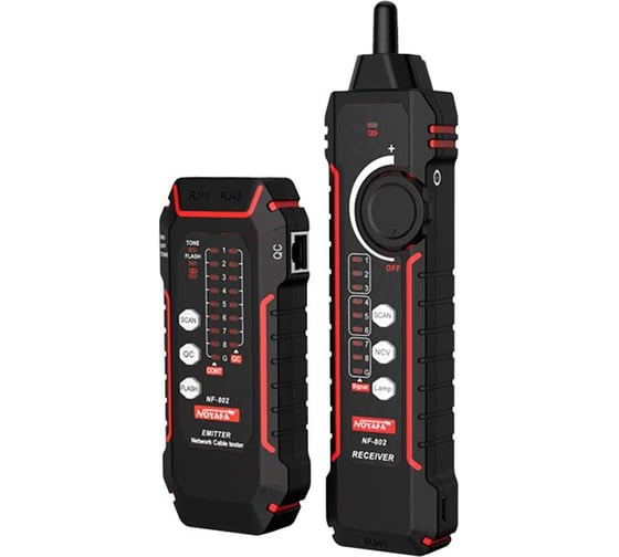 Интеллектуальный тестер сетевых кабелей NOYAFA NF-802