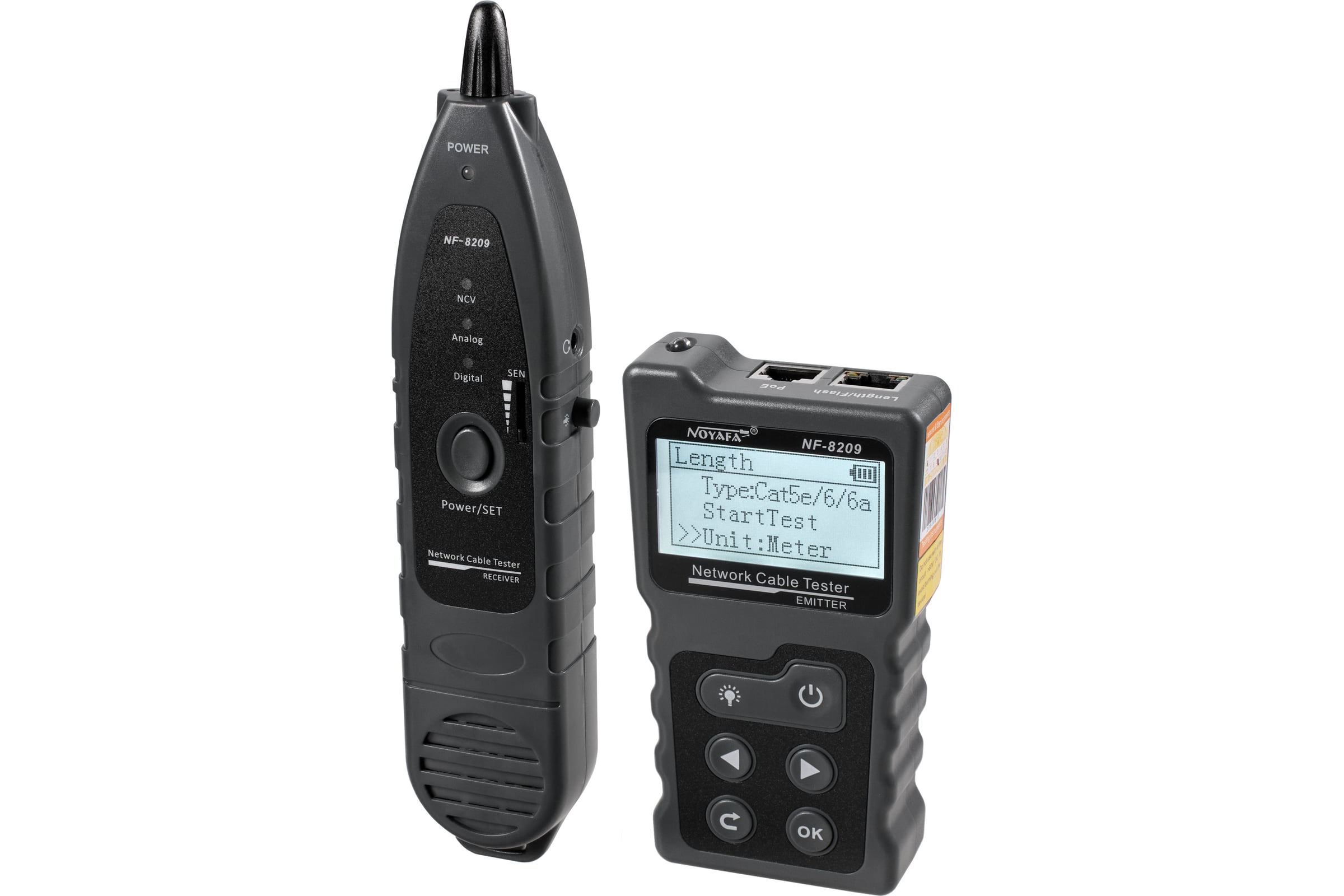 PoE-тестерNoyafaсетевойкабельныйNF-8209