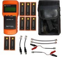 Кабельный тестер с измерением длины LANMASTER 8 ответных частей LAN-PRO-L-8R