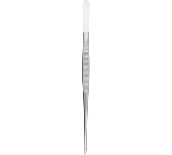 Прямой рифленый пинцет REXANT 200 мм ПРОФИ 12-0347