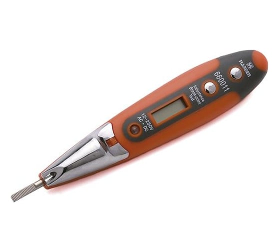 Многофункциональный тестер HARDEN с фонариком, AC-DC, 12-250V, CRV 660011
