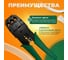 Кримпер Retic HT-200 для универсальных коннекторов RJ-45/RJ-12, стриппер в комплекте, зелёный TWCS-HT-200-ST-GR 5