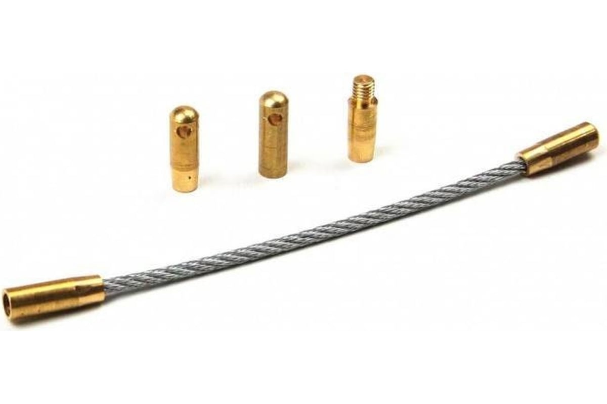 Протяжка для кабеля УЗК OlmiOn стальной пруток d=6 мм L=70 м в бухте ...