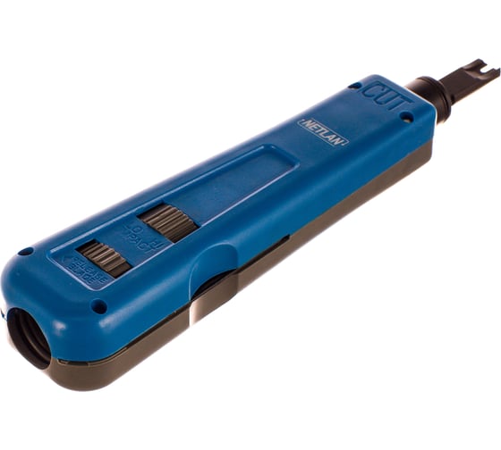 Инструмент для заделки витой пары NETLAN крепление Twist-Lock, с ножом 110/88 EC-CI-210B