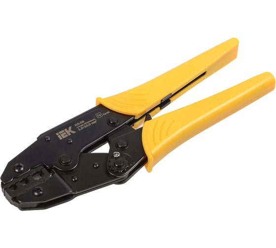 Обжимные клещи IEK КО-09 1,0-10мм2  TKL30-D15-006