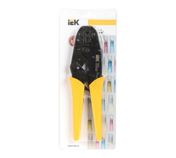Обжимные клещи IEK КО-09 1,0-10мм2  TKL30-D15-006