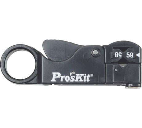 Вращающийся нож для зачистки коаксиальных кабелей ProsKit 6PK-312B RG58/59/62/3C/4C С00034405