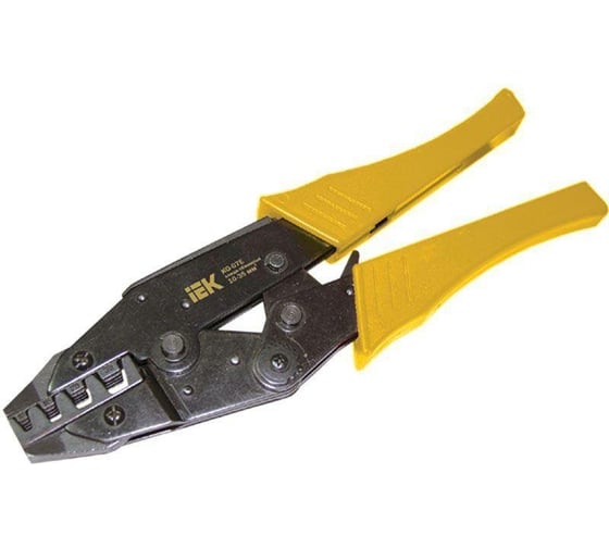 Клещи для обжима IEK КО-07Е 10-35мм для Е типа ИЭК TKL20-010-035
