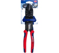 Пресс-клещи для резки и зачистки кабеля KNIPEX 3 гнезда KN-9722240SB