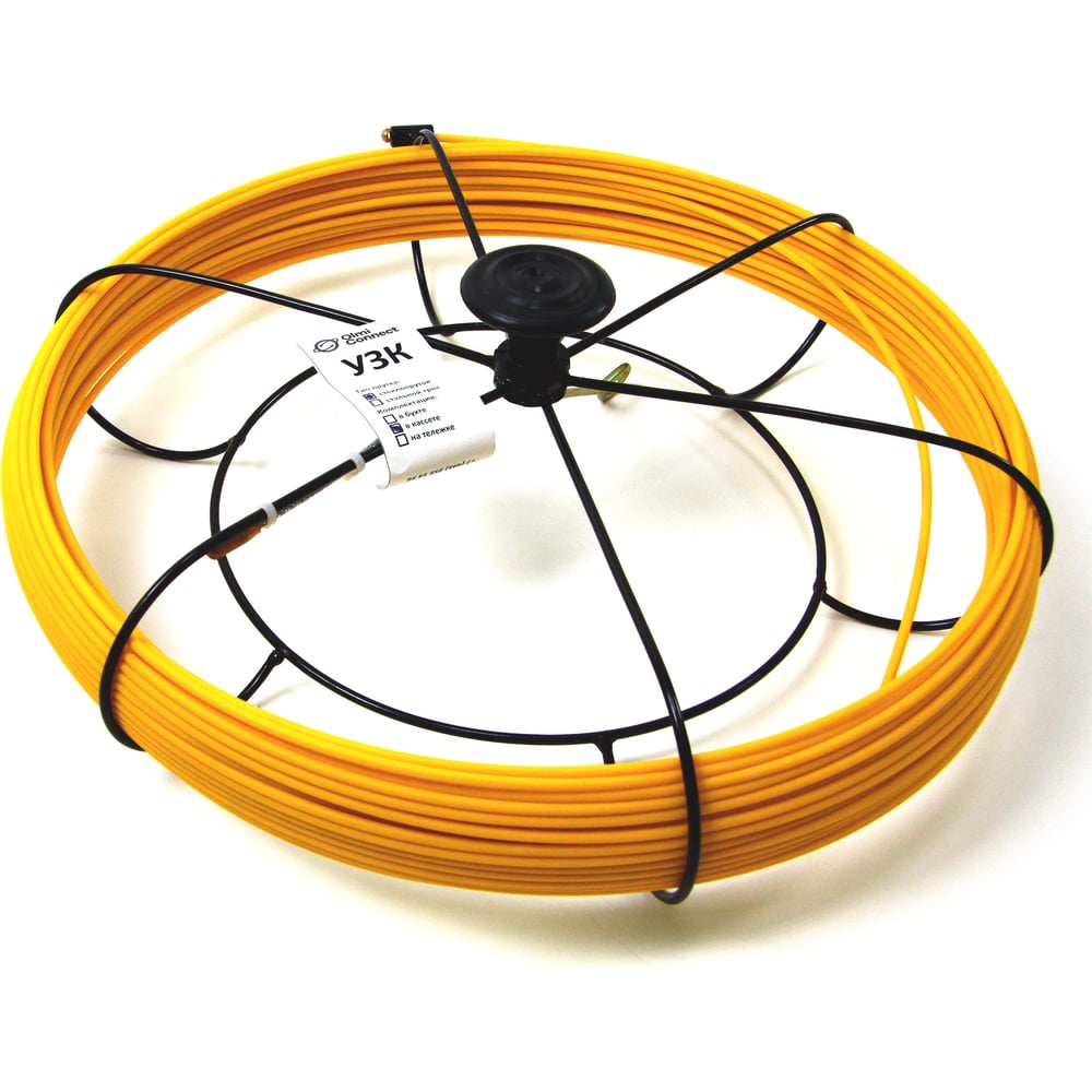 Протяжка для кабеля мини OlmiOn УЗК d=4,5 мм L=15 м в кассете №2 ...