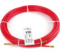 Протяжка для кабеля мини OlmiOn УЗК d=3,5 мм L=110 м в бухте, красный СП-Б-3,5/110