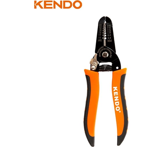 Инструмент для зачистки кабеля KENDO 0.6-2.6 мм2, 175 мм 11703