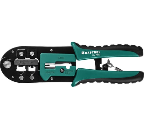 Универсальный кримпер KRAFTOOL RJ-Pro RJ45, RJ11/RJ12 22698