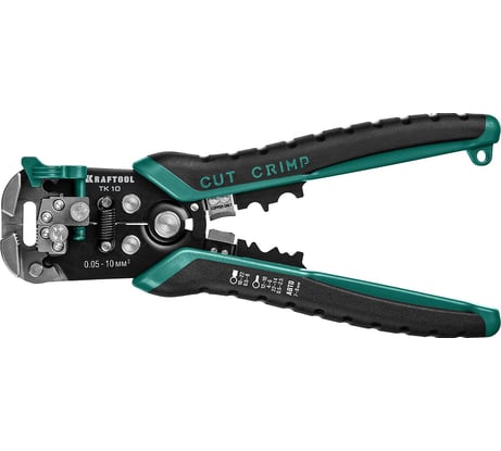 Стриппер KRAFTOOL TK-10 автоматический, многофункциональный, 0.05 - 10 мм2, 22639