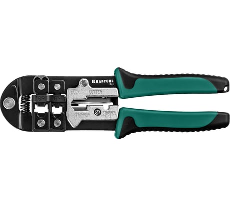 Кримпер KRAFTOOL универсальный, RJ45, RJ11/RJ12 22699