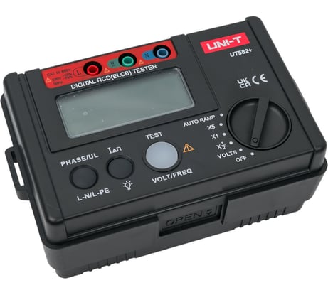 Тестер УЗО UNI-T UT582+ цифровой 00-00004262