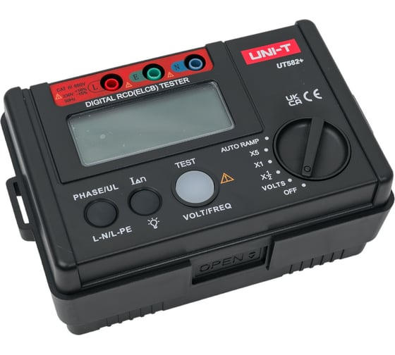 Тестер УЗО UNI-T UT582+ цифровой 00-00004262 1