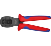 Пресс-клещи для штекеров KNIPEX Micro-Fit Molex, 3 гнезда, AWG 30-26/24-22/20, L-190 мм KN-975425