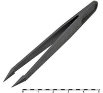 Пинцет пластиковый прямой Pro Legend 117 мм PL2687