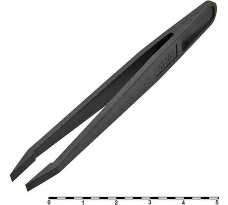 Пинцет пластиковый антистатический Pro Legend 123 мм PL2689