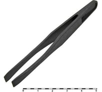 Пинцет пластиковый антистатический Pro Legend с расширенным захватом, 117 мм PL2692