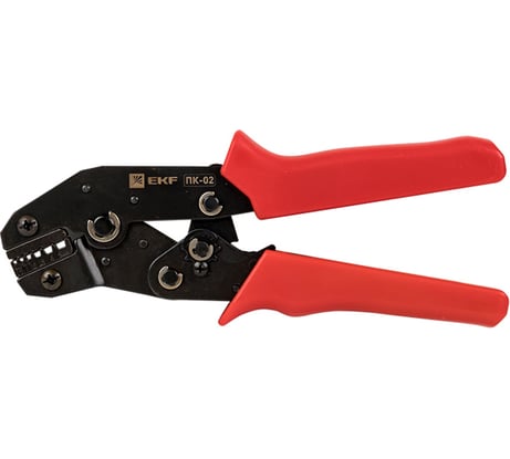 Пресс-клещи EKF ПК-02 Master 0.25-6.0 мм2 НШвИ НШв pk-02-mas
