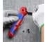 Нож для кабеля Knipex с "пяткой", с трещоткой, 146 мм, 2К ручка KN-1650145SB 3