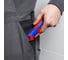 Нож для кабеля Knipex с "пяткой", с трещоткой, 146 мм, 2К ручка KN-1650145SB 9