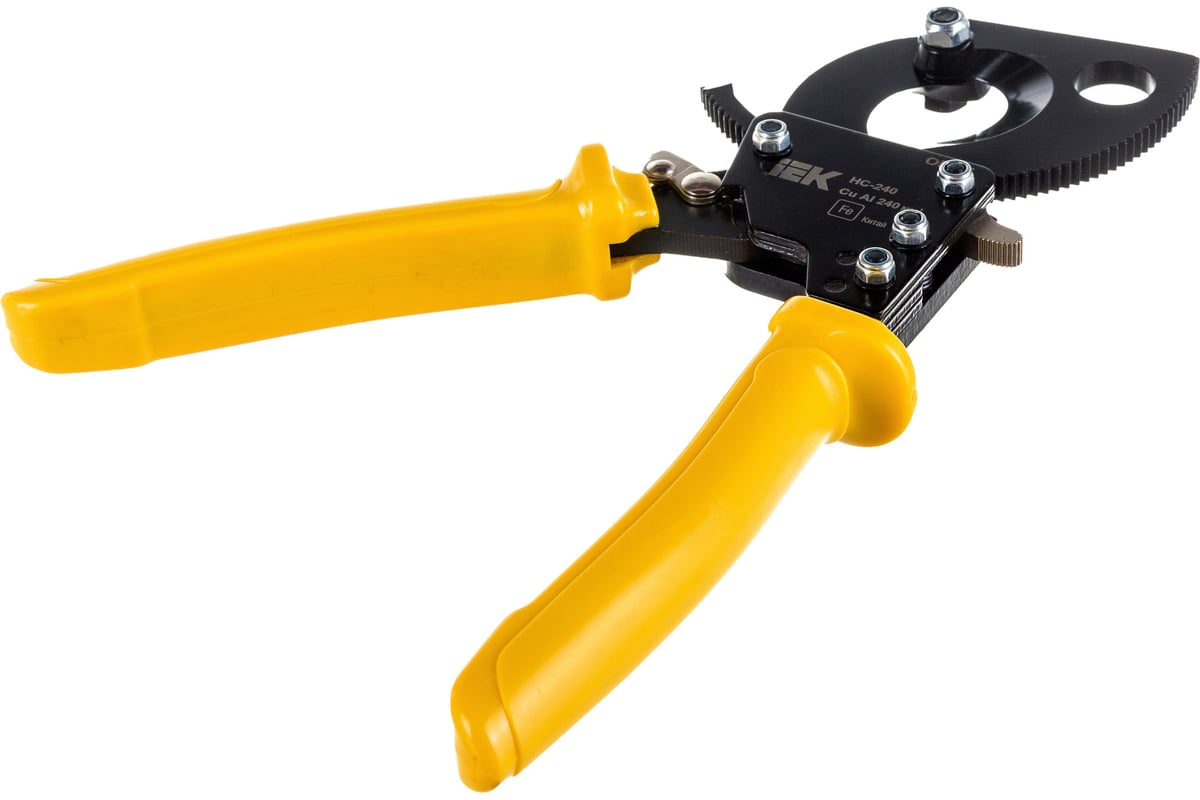 Секторные ножницы IEK НС-240 для резки неброниронированного кабеля ИЭК ...