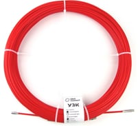 Протяжка для кабеля OlmiOn УЗК, мини, d=3,5 мм, L=140 м, в бухте, красный СП-Б-3,5/140