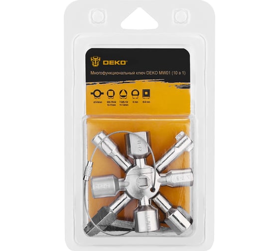 Многофункциональный ключ DEKO MW01 10 в 1 065-0582