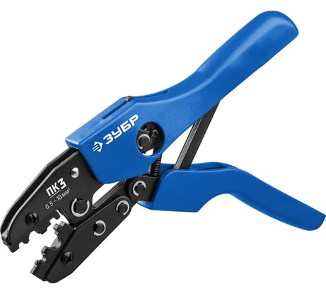 Пресс-клещи для медных наконечников ЗУБР Профессионал ПК-3 0.5 -10 мм.кв 45456-3