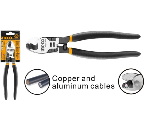 Кабелерез INGCO 160мм, 0-9мм INDUSTRIAL HCCB0206