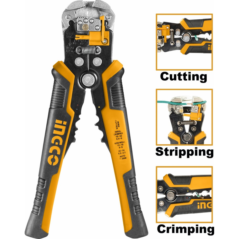 Автоматический стриппер INGCO многофункциональный INDUSTRIAL HWSP102418 ...
