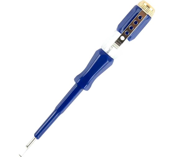 Отвертка индикаторная Saros Polymer синяя 88008