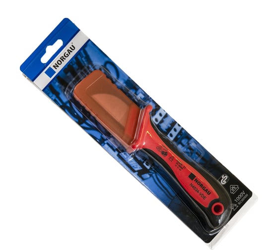 Нож с прямым лезвием NORGAU VDE, 215 мм, тип N4534-VDE 067367014