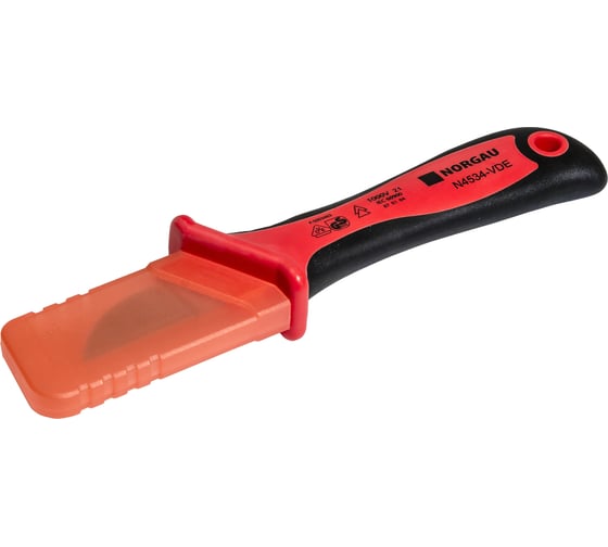 Нож с прямым лезвием NORGAU VDE, 215 мм, тип N4534-VDE 067367014