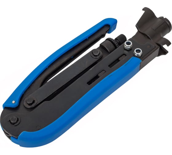 Инструмент обжимной для компрессионных F разъемов Iron Master T02C T02CIM 1