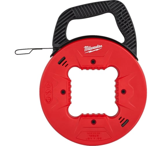 Ручная протяжка для кабеля Milwaukee 7.5м, стальная 4932472120 1