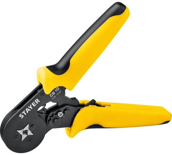 Мультидиапазонные пресс-клещи STAYER CS-10 0.25 - 10 мм2 44447