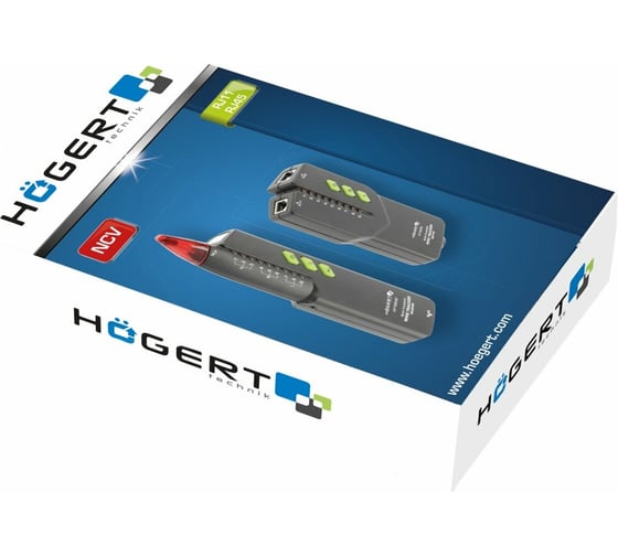 Кабельный тестер-трассоискатель HOEGERT TECHNIK профессиональный HT1E640