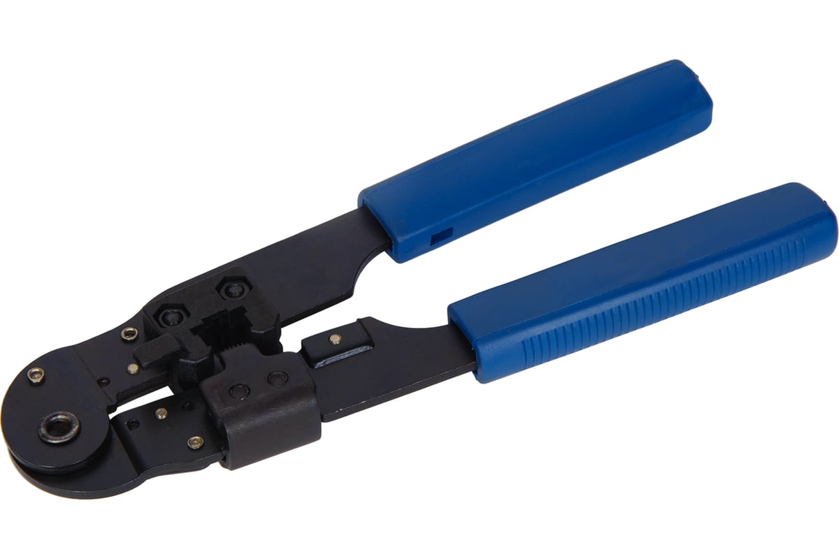 Клещи для обжима коннектеров Electraline RG45 8P8C и RG11 6P4C 500303 ...