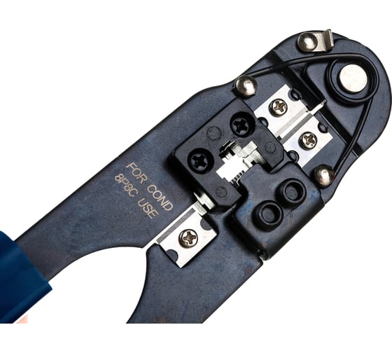 Клещи для обжима коннектеров Electraline RJ45 8P8C и RJ11 6P4C 500303